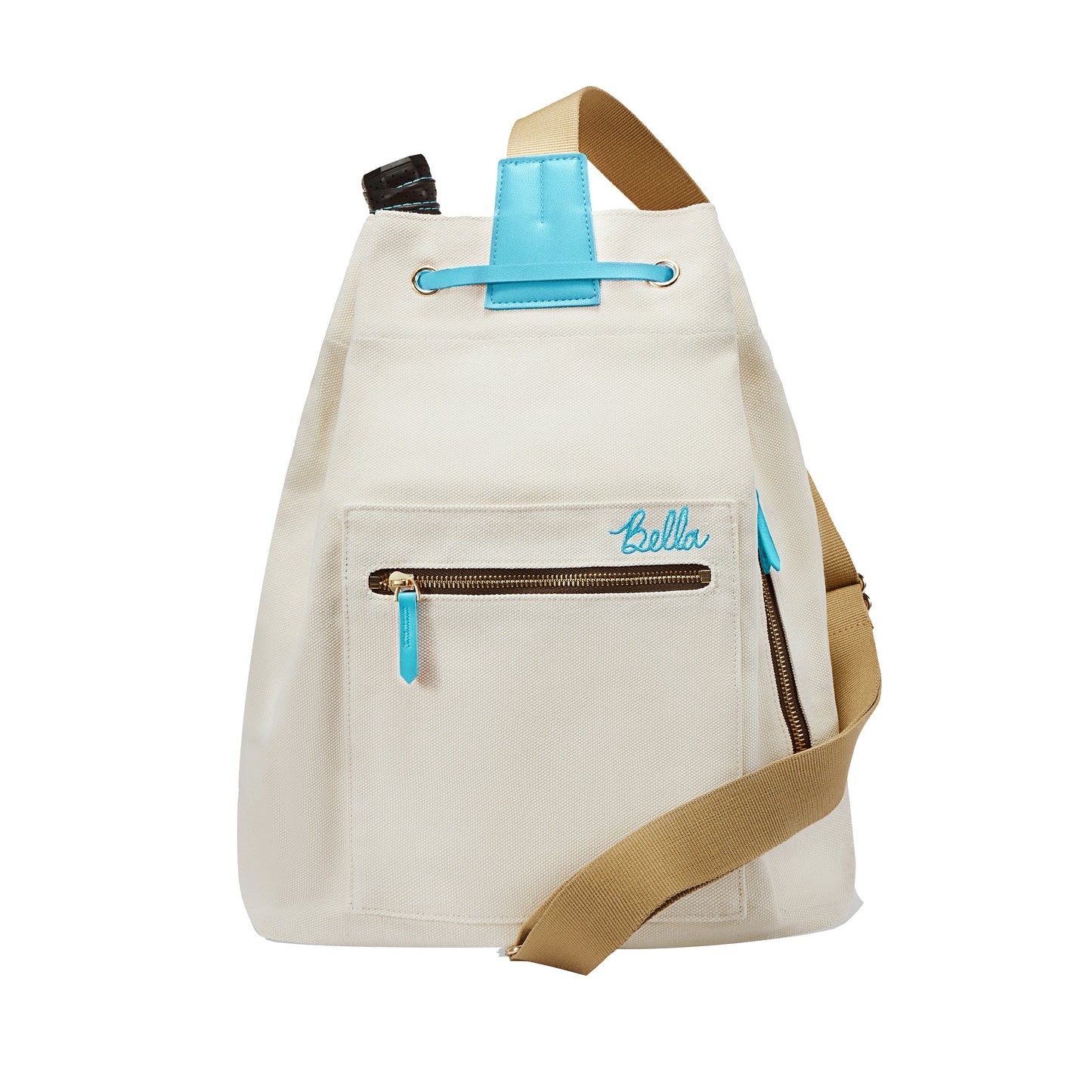 Neon Sky Blue Pickleball Duffel Bag